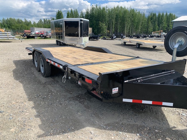 Rental Trailer-3/4 Tilt Equipment (20') in White Spruce Trailer Sales