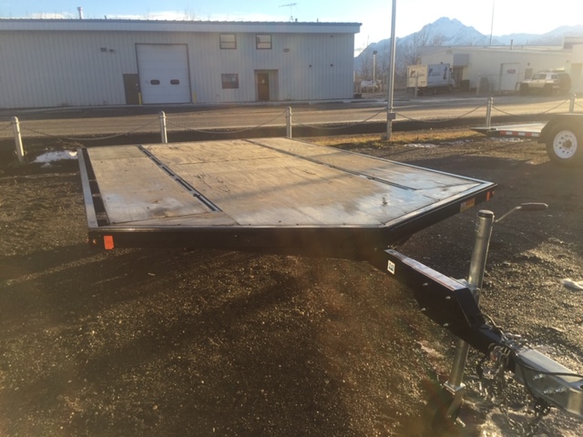 8 ½' x 12' Steel open snowmachine\ATV\UTV Trailer w\ramp in White Spruce Trailer Sales