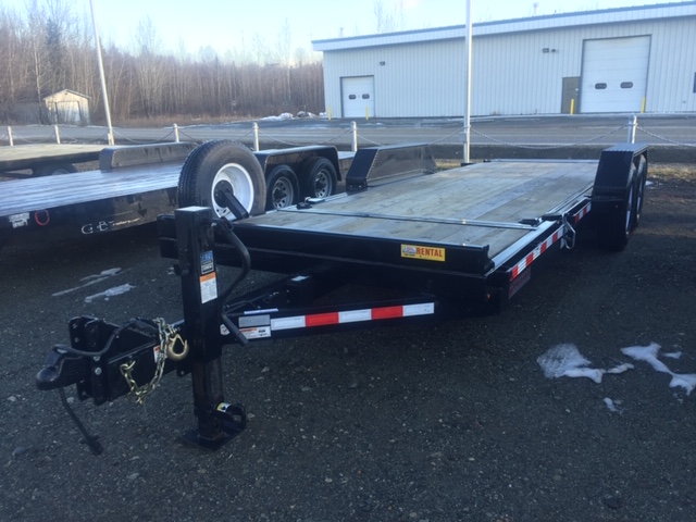 6' 10" x 20' ¾ 14k Tilt trailer in White Spruce Trailer Sales