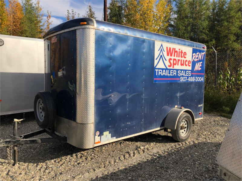 Rental Trailer-Cargo (6' x 12') in White Spruce Trailer Sales