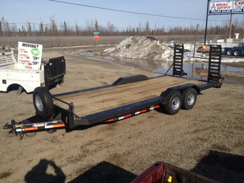Rental Trailer-Equipment (22') in White Spruce Trailer Sales