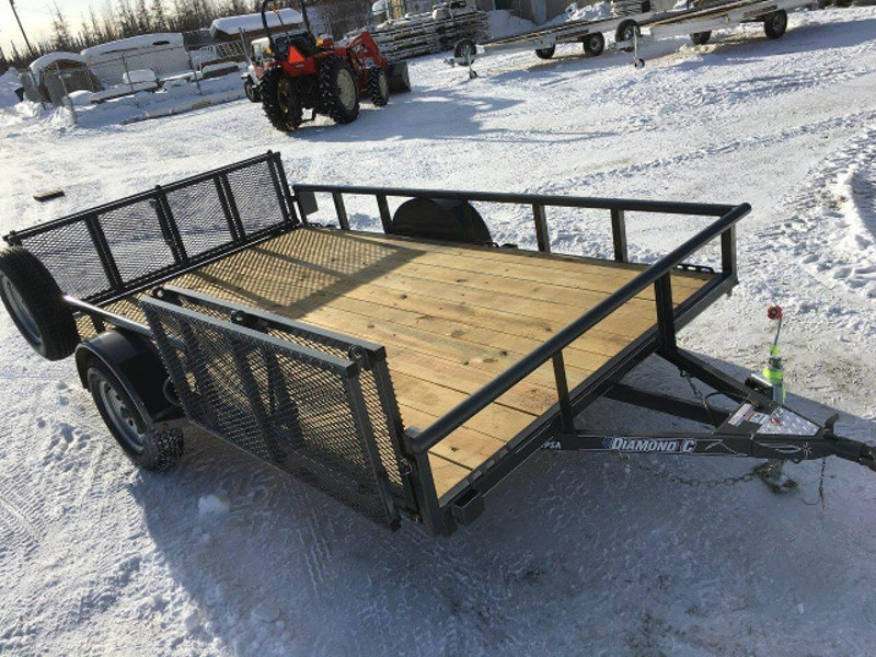 Rental Trailer-Utility (14') in White Spruce Trailer Sales